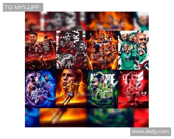 足球明星Q版海报创意设计展现球场魅力与个性化风格的完美结合